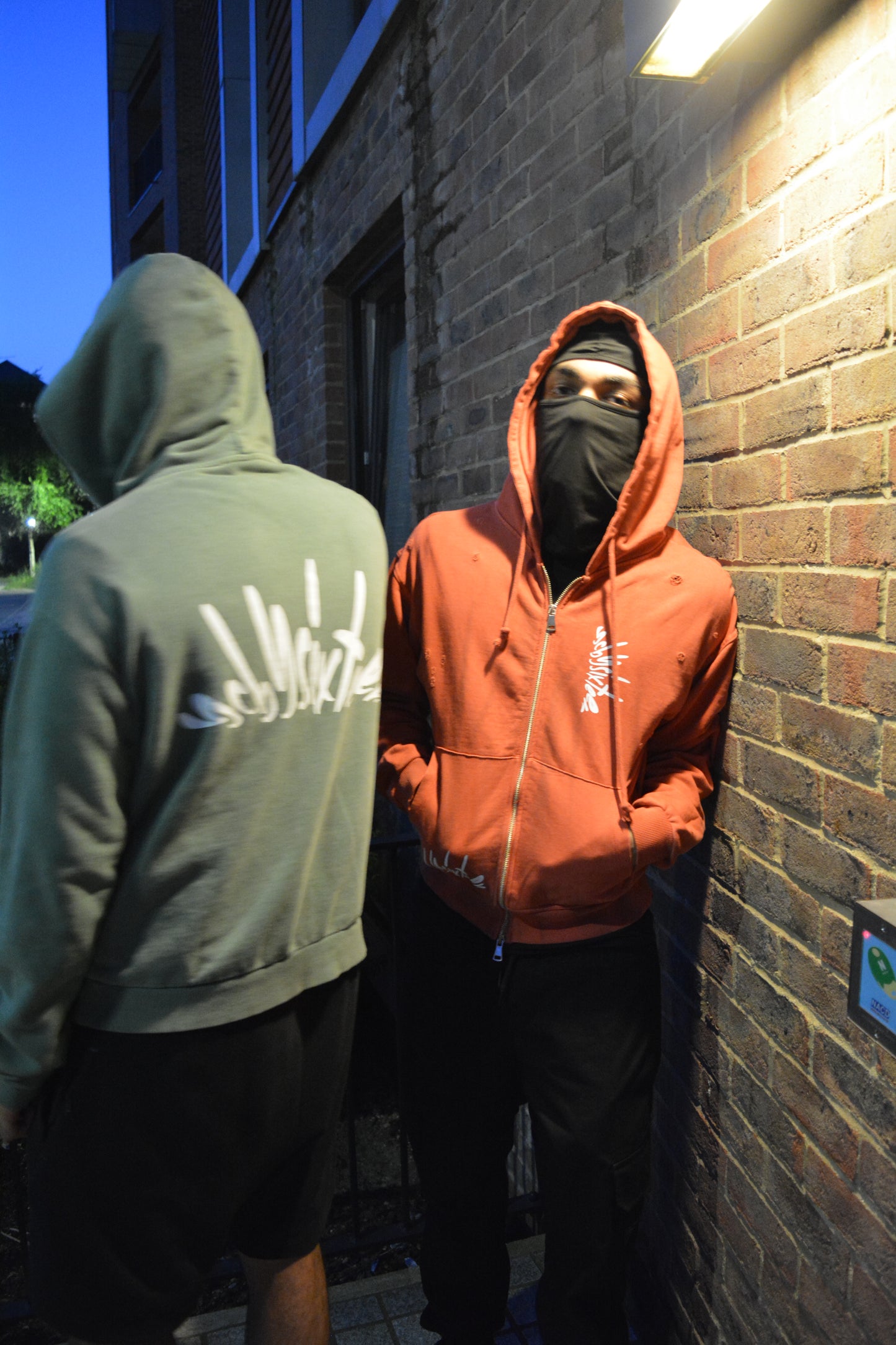 Washed Shotgun Zip Up Hoodie