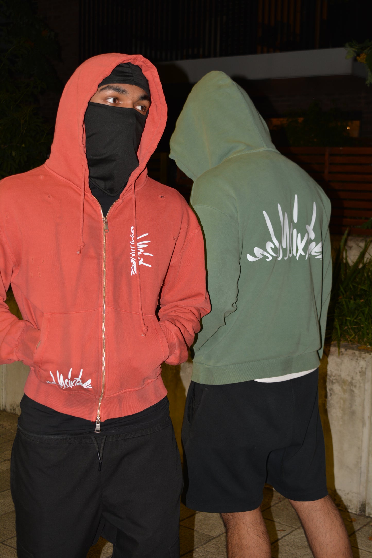 Washed Shotgun Zip Up Hoodie